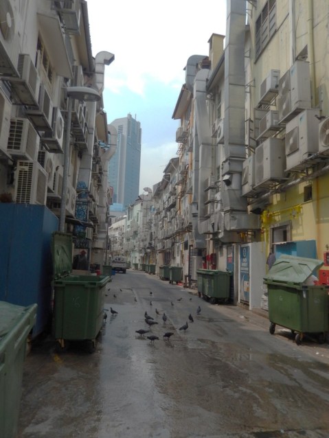 back alley Singapore
