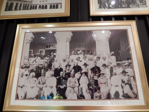 Raffle's Hotel staff