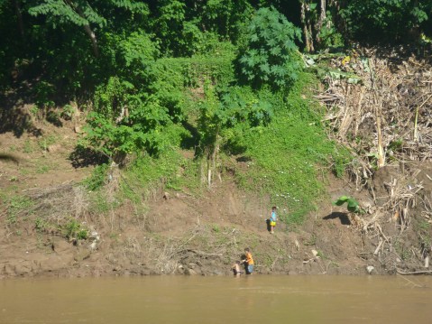 along the mekong