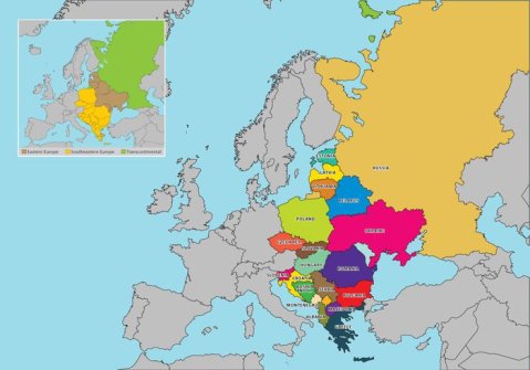 eastern-europe-map-vector
